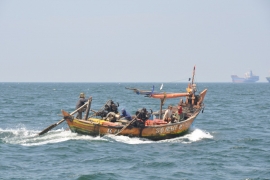 Fast fishing boat