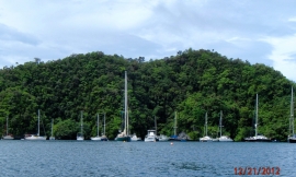 I fortøyning utenfor Sams Tours, Palau