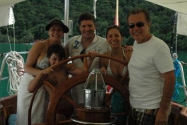 Familien Giovanni med venner