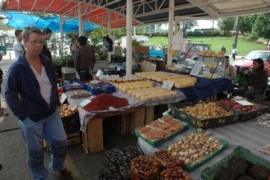Valdivia fisk og grønnsak marked