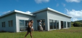 Nytt hus, har nettopp flyttet til Pitcairn