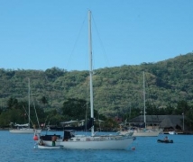 Zephyrus ved Bora Bora Yacht klubb
