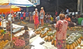 Markedet i Honiara